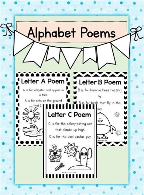 Early Learner Abc Alphabet Poem Letter Identification Readers Theater