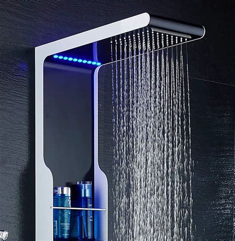ELLO ALLO Stainless Steel Shower Panel Tower System