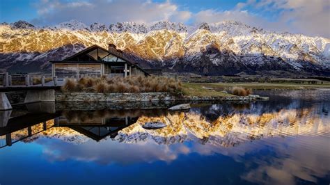 Nature Hdr Landscape Lake Sunset Mountain Reflection Wallpapers