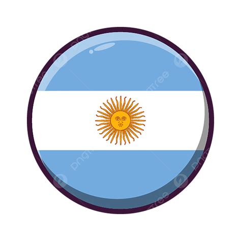 Bandera Argentina Png Bandera Argentina Redondo Png Y Vector Para