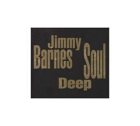 Jimmy Barnes Soul Deep Cd Mushroom Records Tvd93344 Australian 1991 Oop