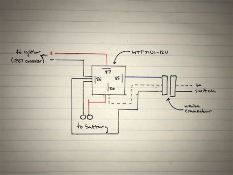On/off switch & led rocker switch wiring diagrams | oznium. SilveradoSierra.com • Can I wire this in to my high-beam ...