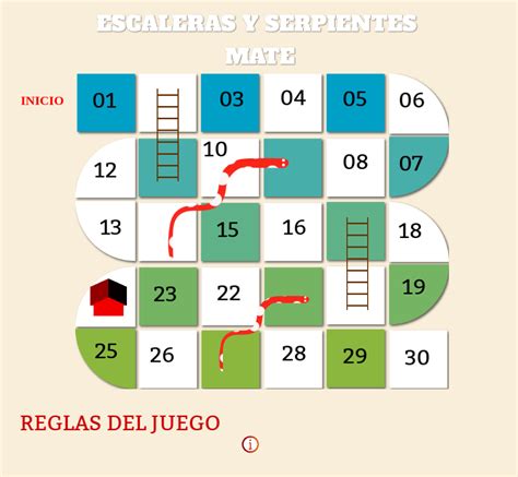 Un juego de mesa simple con reglas de juego de dados. Reglas De Serpientes Y Escaleras - Serpientes Y Escaleras ...