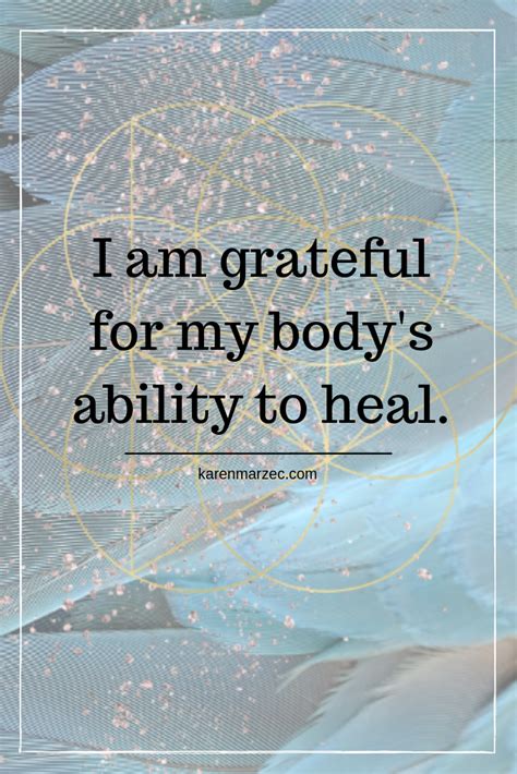 Affirmation For Healing Healing Quotes Health Healing Affirmations
