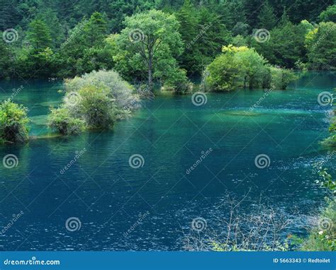 Lake In Jiuzhai Stock Image Image Of Travel Lakeside 5663343