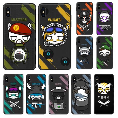 Rainbow Six Siege Phone Case For Iphone 4 4s 5 5s Se 5c 6 6s 7 8 Plus X