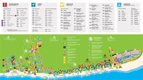 Map Of El Dorado Royale Resort In Mexico Get Latest Map Update