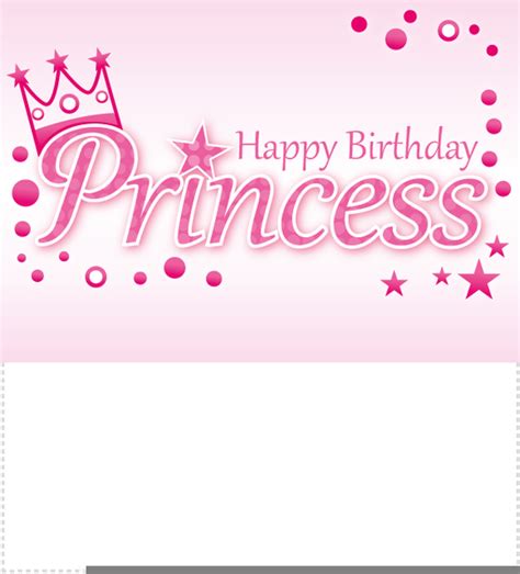 Happy Birthday Princess Free Images At Vector Clip Art