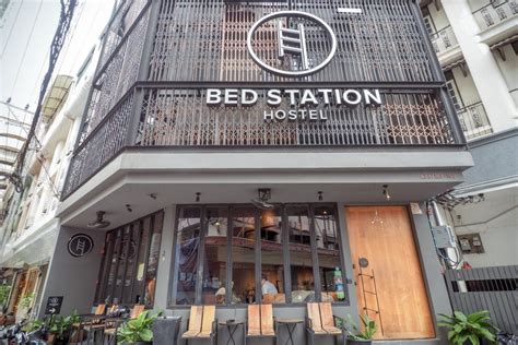 รีวิว Bed Station Hostel Bangkok Thailand ใกล้ Bts ราชเทวี