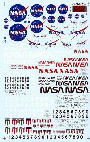 NASA NACA Decal Review By Rodger Kelly Cutting Edge 1 48