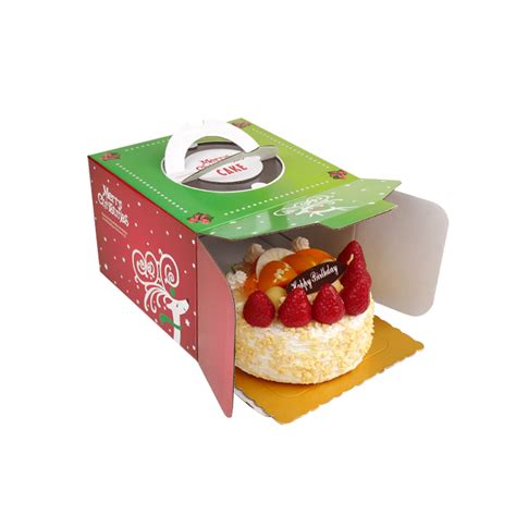 China Supplier Wholesale Cake Box Christmas Packaging Box Christmas