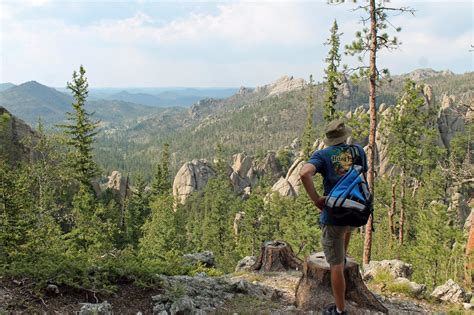 The Sunday Gulch Trail At Custer State Park In South Dakota Is