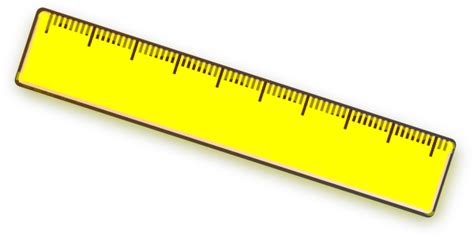Yellow Ruler Clipart Clipartfest