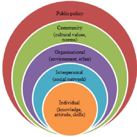 Social Ecological Model 37 Download Scientific Diagram