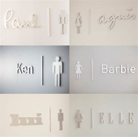 The 151 Best Toilet Signs Images On Pinterest Environmental Graphics