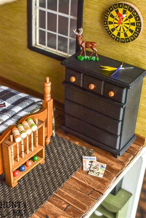 Many pieces in this boy's room have been in the family a long time: Rustic Boys Bedroom Ideas: Dollhouse Edition - Salvaged Living