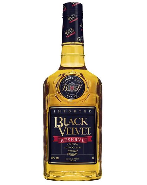 Black Velvet 8 Year Old 1 Litre Canadian Blended Whisky 40