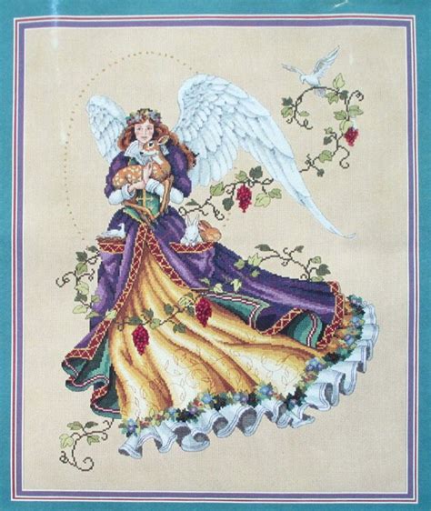 Golden Angel Cross Stitch Kit Sewing And Fiber Sewing And Needlecraft