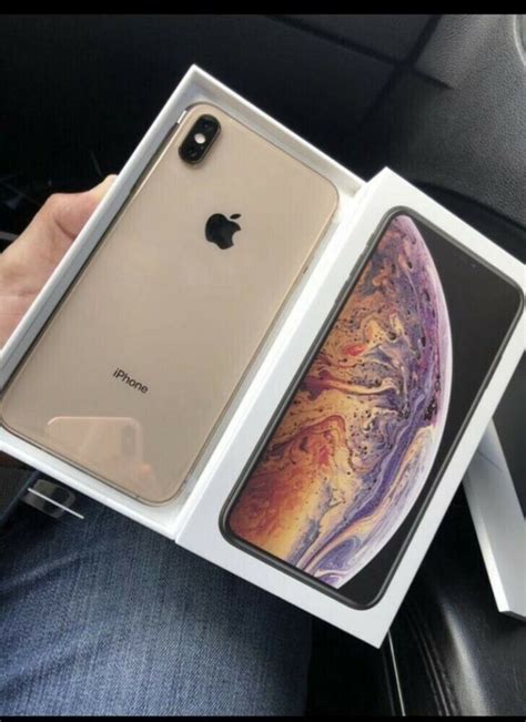 Apple Iphone Xs Max All Gb Gold Factory Unlocked Cdmagsm Sealed