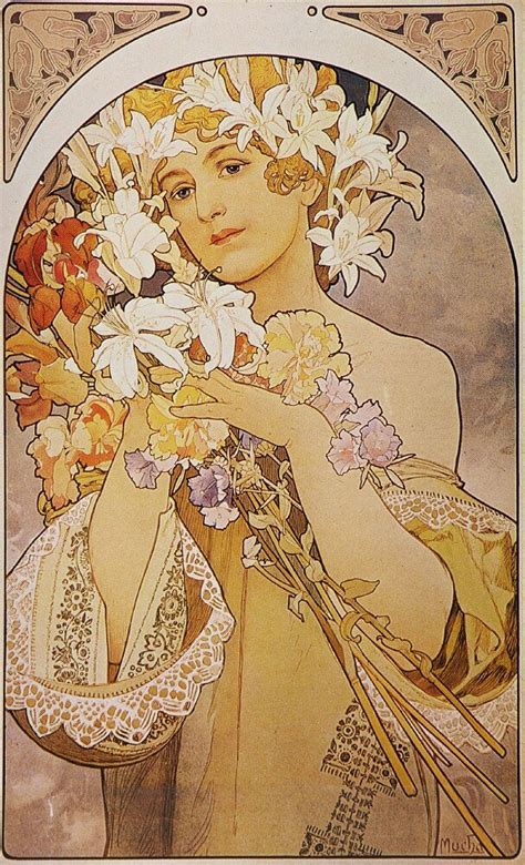 Alphonse Mucha Art Nouveau Style Форум по искусству и инвестициям в