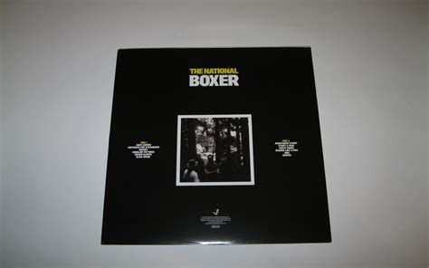 Boxer 2nd Pressing National Vinyl