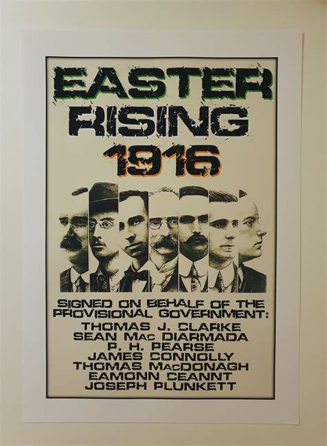 Easter Rising 1916 A3 Print Proclamation Prints