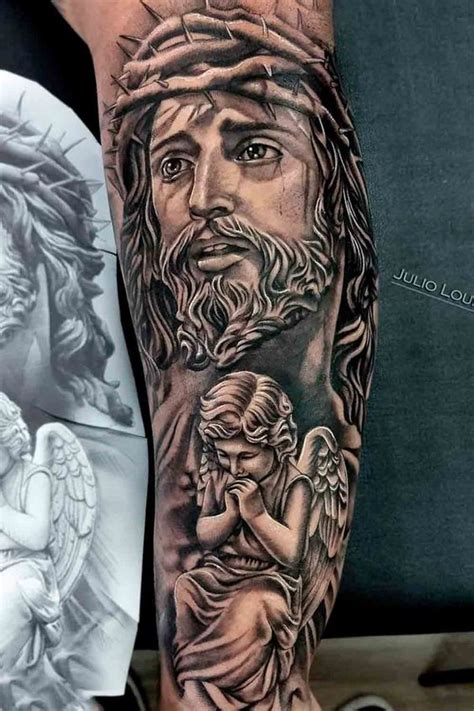 aprender sobre 70 imagem tatuagem jesus cristo desenho vn