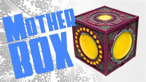 Dc Comics Collectibles Jack Kirby Mother Box Review Youtube