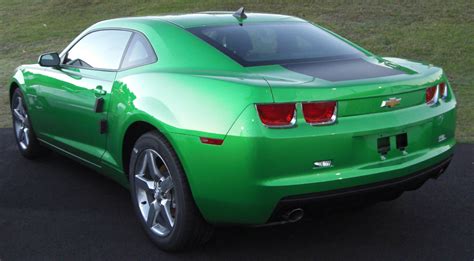 Synergy Green 2011 Camaro Paint Cross Reference