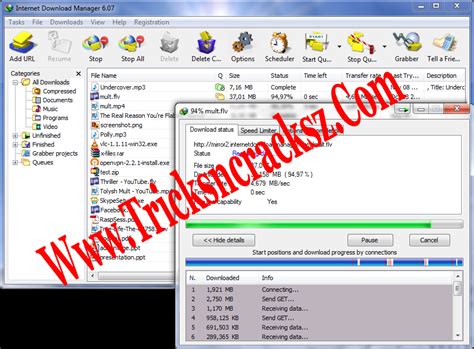 It has full capacity to resume the file from the last. Internet Download Manager v6.12 Beta Download Free Full version | Tricks and Cracks