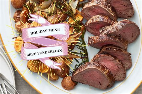 Beef tenderloin is one of the leanest meats from a cow. A Menu for a Beef Tenderloin Holiday Dinner | Christmas ...