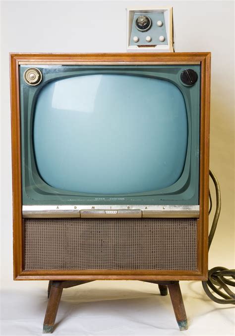 Black And White Tvs Were A Piece Of Furniture Vintage Tv Vintage