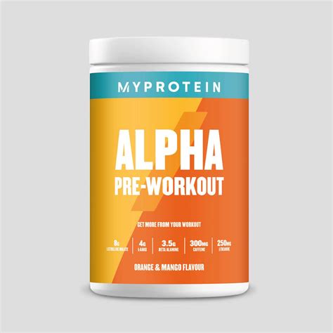 Alpha Pre Workout Powder Myprotein™