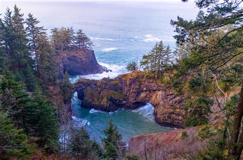 Natural Bridges On The Oregon Coast 4349×2870 Wallpaperable