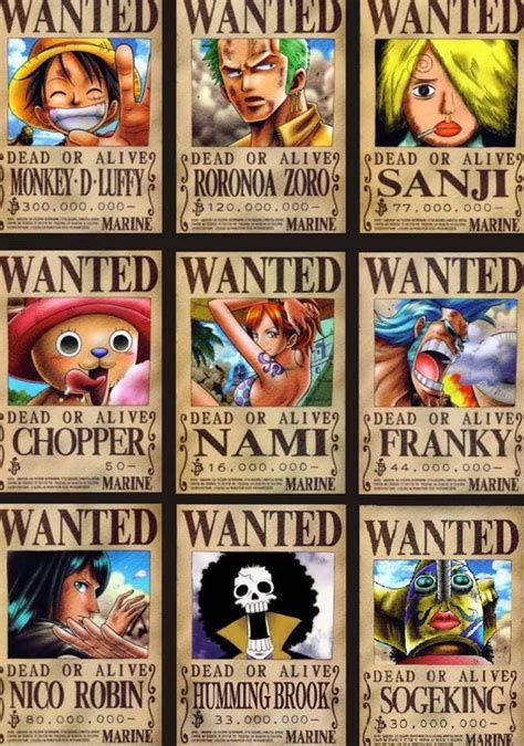 Poster buronan zoro saat ini. Gambar Poster Buronan One Piece