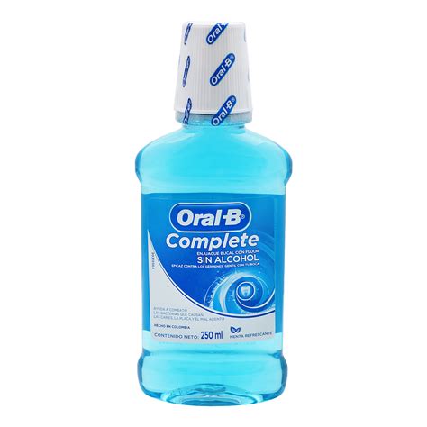 Enjuague Bucal Oral B Complete Menta Refrescante 250 Ml Delsol