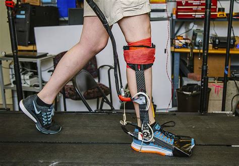 Motor Assisted Ankle Brace Saves Energy While Walking The Blade