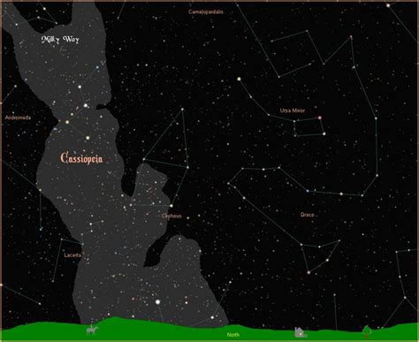 The Constellation Cassiopeia The Queen Cassiopeia Constellations