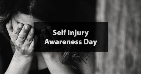 Self Injury Awareness Day Learn More About How To He News