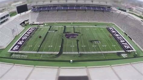 See Turf Get Removed From The K State Football Stadium In 30 Seconds