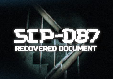 Compra Código De Scp 087 Recovered Document Steam Barato