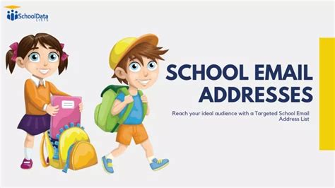 Ppt Best School Email Addresses In Us Powerpoint Presentation Free
