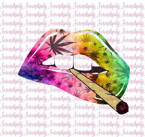 Rainbow Smoke Lips Png File Smoking Lips Png Cannabis