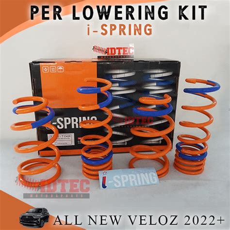 Jual Per Coil Lowering Kit Ispring I Spring Veloz Avanza Xenia 2022