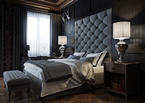 Luxury Dark Bedrooms Style That Inspires Sweet Dreams Fine Home Lamps