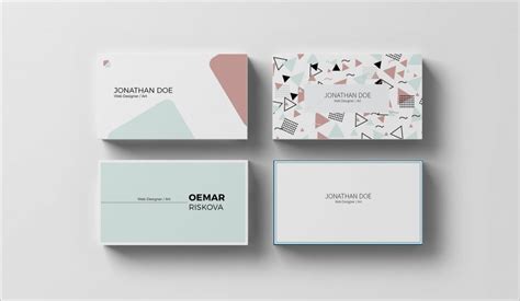 60 Unique Business Card Ideas For Professional Business Cards