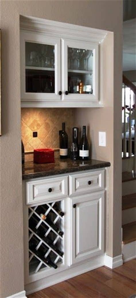 Wine racks are available in a wide variety of sizes, no matter the type wall mounted and cabinet racks are a little more complex. mini bar and built in wine rack … | Pinteres…