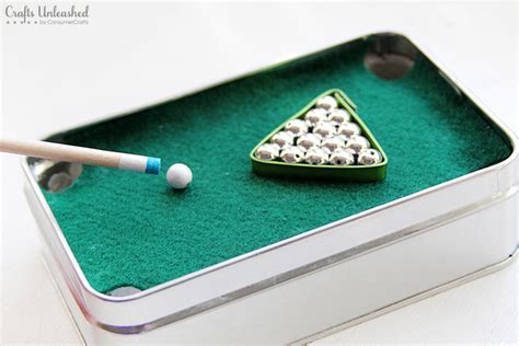 We did not find results for: DIY Gift for Dad: Mini Pool Table in a Tin - Crafts Unleashed