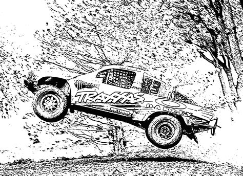 Free Rc Car Coloring Pages