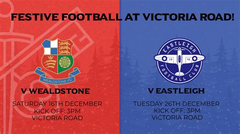 Dagenham And Redbridge Fc 🎟️ Festive Football At Victoria Road